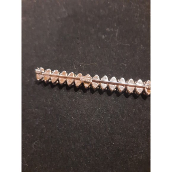 RARE Vintage Pauline Trigere Rhinestone Bat Pin/ Brooch - Picture 4 of 7